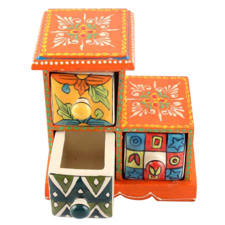 Spice Box Masala Rack Container Gift Items 